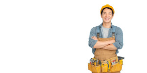 Thai Contractor Smiling Vinyl Car Decal Sticker – Waterproof & UV-Resistant 