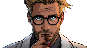 Doctor Cigar Vinyl Car Decal Sticker – Waterproof & UV-Resistant 