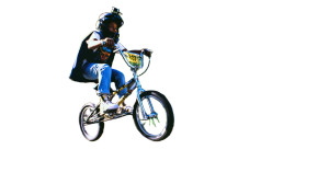 Bmx Jumping Boy Vinyl Car Decal Sticker – Waterproof & UV-Resistant 