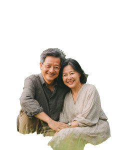 Happy Asian Couple Vinyl Car Decal Sticker – Waterproof & UV-Resistant Happy Asian Couple Vinyl Car Decal Sticker – Waterproof & UV-Resistant