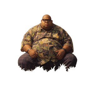 Overweight Hawaiian Man Vinyl Car Decal Sticker – Waterproof & UV-Resistant Overweight Hawaiian Man Vinyl Car Decal Sticker – Waterproof & UV-Resistant