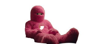 Hooded Mohair Figure Vinyl Car Decal Sticker – Waterproof & UV-Resistant 