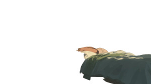 Swaying Green Plant Vinyl Car Decal Sticker – Waterproof & UV-Resistant 