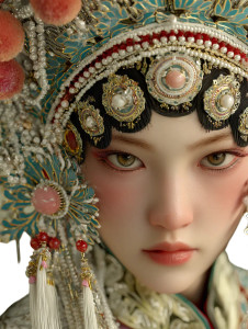 Peking Opera Beauty Vinyl Car Decal Sticker – Waterproof & UV-Resistant  Peking Opera Beauty Vinyl Car Decal Sticker – Waterproof & UV-Resistant