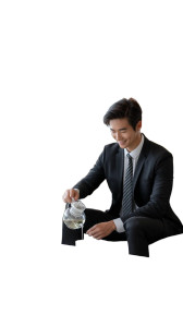 Elite Chinese Man Vinyl Car Decal Sticker – Waterproof & UV-Resistant 