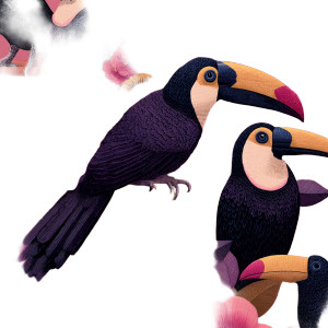 Toucan Flower Basket Vinyl Car Decal Sticker – Waterproof & UV-Resistant  Toucan Flower Basket Vinyl Car Decal Sticker – Waterproof & UV-Resistant