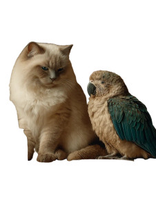 Pet Scholars Debate Vinyl Car Decal Sticker – Waterproof & UV-Resistant 