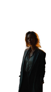 Woman In Doorway Vinyl Car Decal Sticker – Waterproof & UV-Resistant 