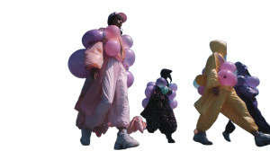 Surreal Fashion Parade Vinyl Car Decal Sticker – Waterproof & UV-Resistant 