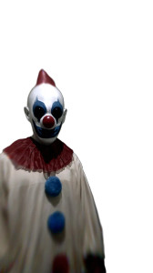 Nighttime Clown Vinyl Car Decal Sticker – Waterproof & UV-Resistant 