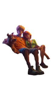 Shaggy And Velma Vinyl Car Decal Sticker – Waterproof & UV-Resistant 