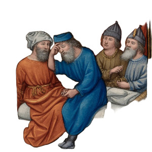 Medieval Sick People Vinyl Car Decal Sticker – Waterproof & UV-Resistant 