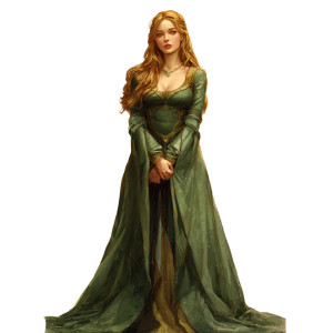 Anna, Lady-In-Waiting Vinyl Car Decal Sticker – Waterproof & UV-Resistant 