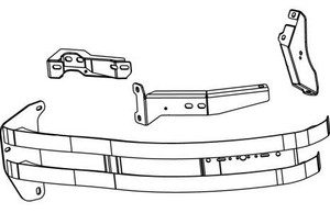 Westin Public Safety Bumper Push Bar | Elite Black Steel for 2020-2023 Ford Police Interceptor Utility Westin Public Safety Bumper Push Bar | Elite Black Steel for 2020-2023 Ford Police Interceptor Utility
