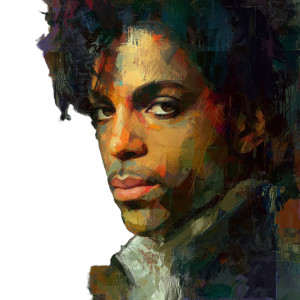 Prince Portrait V2 Vinyl Car Decal Sticker – Waterproof & UV-Resistant 
