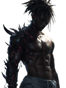 Mutating Warrior Vinyl Car Decal Sticker – Waterproof & UV-Resistant 