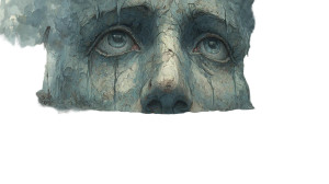 Sad Military Head Vinyl Car Decal Sticker – Waterproof & UV-Resistant 