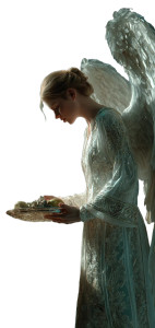 Celestial Angel Arranging Vinyl Car Decal Sticker – Waterproof & UV-Resistant 