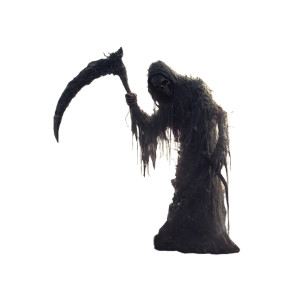 Zombie Grim Reaper Vinyl Car Decal Sticker – Waterproof & UV-Resistant 