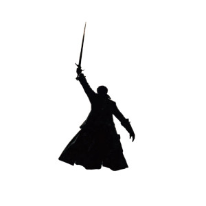 Dark Fantasy Warrior V64 Vinyl Car Decal Sticker – Waterproof & UV-Resistant 