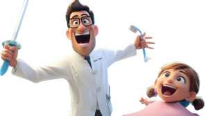 Funny Dentist Character Vinyl Car Decal Sticker – Waterproof & UV-Resistant Funny Dentist Character Vinyl Car Decal Sticker – Waterproof & UV-Resistant