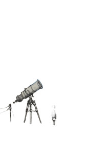 Stargazing Mishap Vinyl Car Decal Sticker – Waterproof & UV-Resistant 