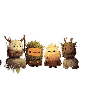 Woodland Guardians Vinyl Car Decal Sticker – Waterproof & UV-Resistant 