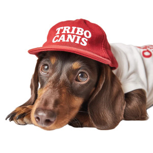 Dachshund In Cap V3 Vinyl Car Decal Sticker – Waterproof & UV-Resistant 