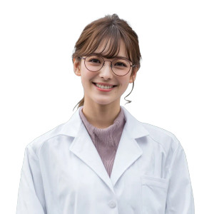 Japanese Scientist Vinyl Car Decal Sticker – Waterproof & UV-Resistant 