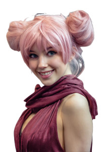 Czech Cosplayer Portrait Vinyl Car Decal Sticker – Waterproof & UV-Resistant 