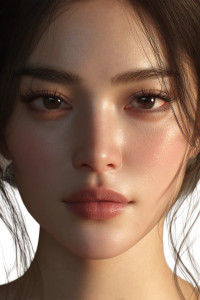 East Asian Portrait V8 Vinyl Car Decal Sticker – Waterproof & UV-Resistant East Asian Portrait V8 Vinyl Car Decal Sticker – Waterproof & UV-Resistant