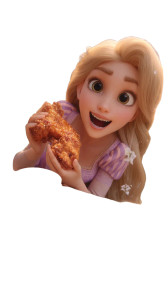 Rapunzel'S Mukbang Vinyl Car Decal Sticker – Waterproof & UV-Resistant Rapunzel'S Mukbang Vinyl Car Decal Sticker – Waterproof & UV-Resistant