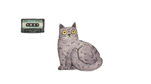 Chonky Cat Doodle Vinyl Car Decal Sticker – Waterproof & UV-Resistant Chonky Cat Doodle Vinyl Car Decal Sticker – Waterproof & UV-Resistant