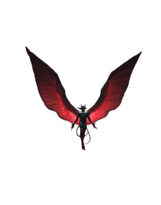 Winged Demon Horror V2 Vinyl Car Decal Sticker – Waterproof & UV-Resistant 