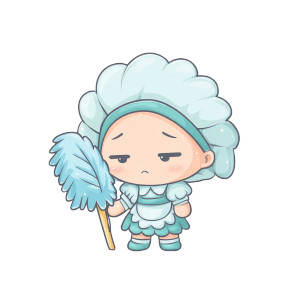 Cute Cleaner Avatar Vinyl Car Decal Sticker – Waterproof & UV-Resistant Cute Cleaner Avatar Vinyl Car Decal Sticker – Waterproof & UV-Resistant
