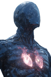 Cosmic Glass Humanoid Vinyl Car Decal Sticker – Waterproof & UV-Resistant Cosmic Glass Humanoid Vinyl Car Decal Sticker – Waterproof & UV-Resistant