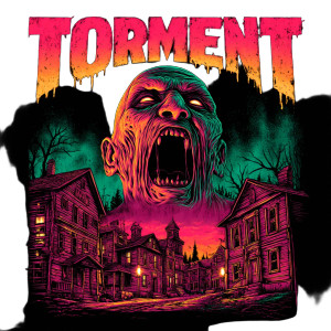 Torment Vampire Art Vinyl Car Decal Sticker – Waterproof & UV-Resistant 