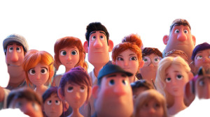 Pixar Human Characters Vinyl Car Decal Sticker – Waterproof & UV-Resistant 