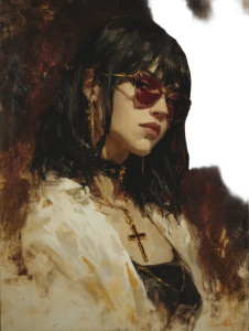 Goth Club Vampire Vinyl Car Decal Sticker – Waterproof & UV-Resistant 