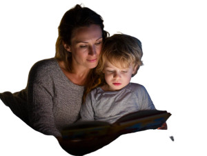 Mother Reading Story Vinyl Car Decal Sticker – Waterproof & UV-Resistant 