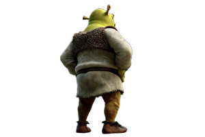 Shrek Stands Vinyl Car Decal Sticker – Waterproof & UV-Resistant 