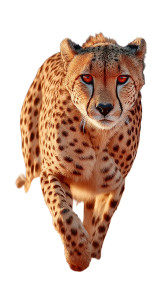 Running Cheetah Vinyl Car Decal Sticker – Waterproof & UV-Resistant Running Cheetah Vinyl Car Decal Sticker – Waterproof & UV-Resistant