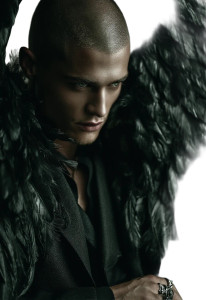 Winged Fantasy Man Vinyl Car Decal Sticker – Waterproof & UV-Resistant 