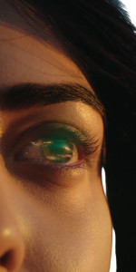 Galactic Latina Eye Vinyl Car Decal Sticker – Waterproof & UV-Resistant 