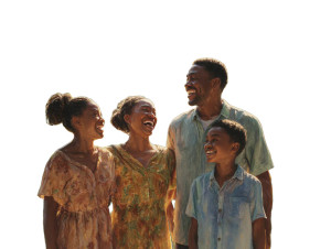Joyful Family Outdoors Vinyl Car Decal Sticker – Waterproof & UV-Resistant Joyful Family Outdoors Vinyl Car Decal Sticker – Waterproof & UV-Resistant