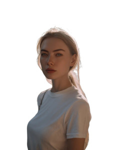 Blonde Woman Portrait V34 Vinyl Car Decal Sticker – Waterproof & UV-Resistant Blonde Woman Portrait V34 Vinyl Car Decal Sticker – Waterproof & UV-Resistant