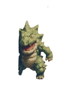 Hiding Tyranitar Vinyl Car Decal Sticker – Waterproof & UV-Resistant 