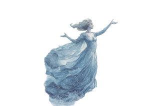 Snow Queen Majesty Vinyl Car Decal Sticker – Waterproof & UV-Resistant 