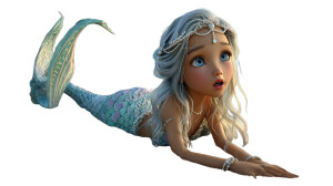 Mermaid Princess Encounter Vinyl Car Decal Sticker – Waterproof & UV-Resistant Mermaid Princess Encounter Vinyl Car Decal Sticker – Waterproof & UV-Resistant
