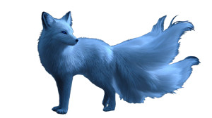 Majestic Nine-Tailed Fox V5 Vinyl Car Decal Sticker – Waterproof & UV-Resistant 